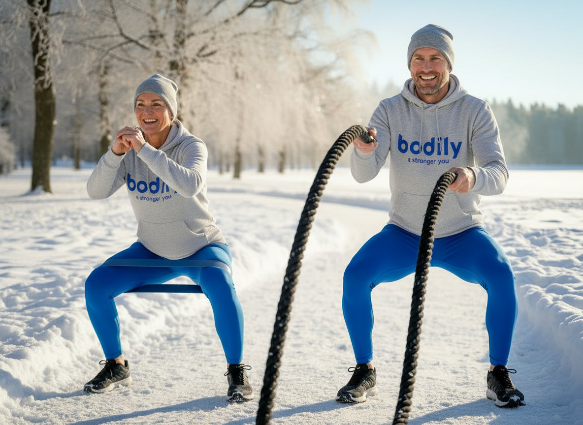 Bodilys kost- och träningsprogram online skapar uthållighet med varierad träning. 