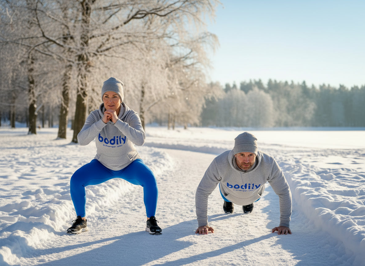 Bodilys kost- och träningsprogram online skapar uthållighet med varierad träning. 