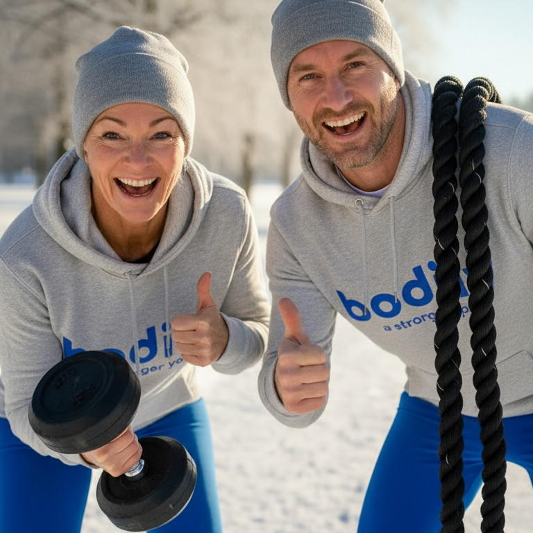 Bodilys program VIKTER kan du köra singel eller DUO, så länge du får det gjort.