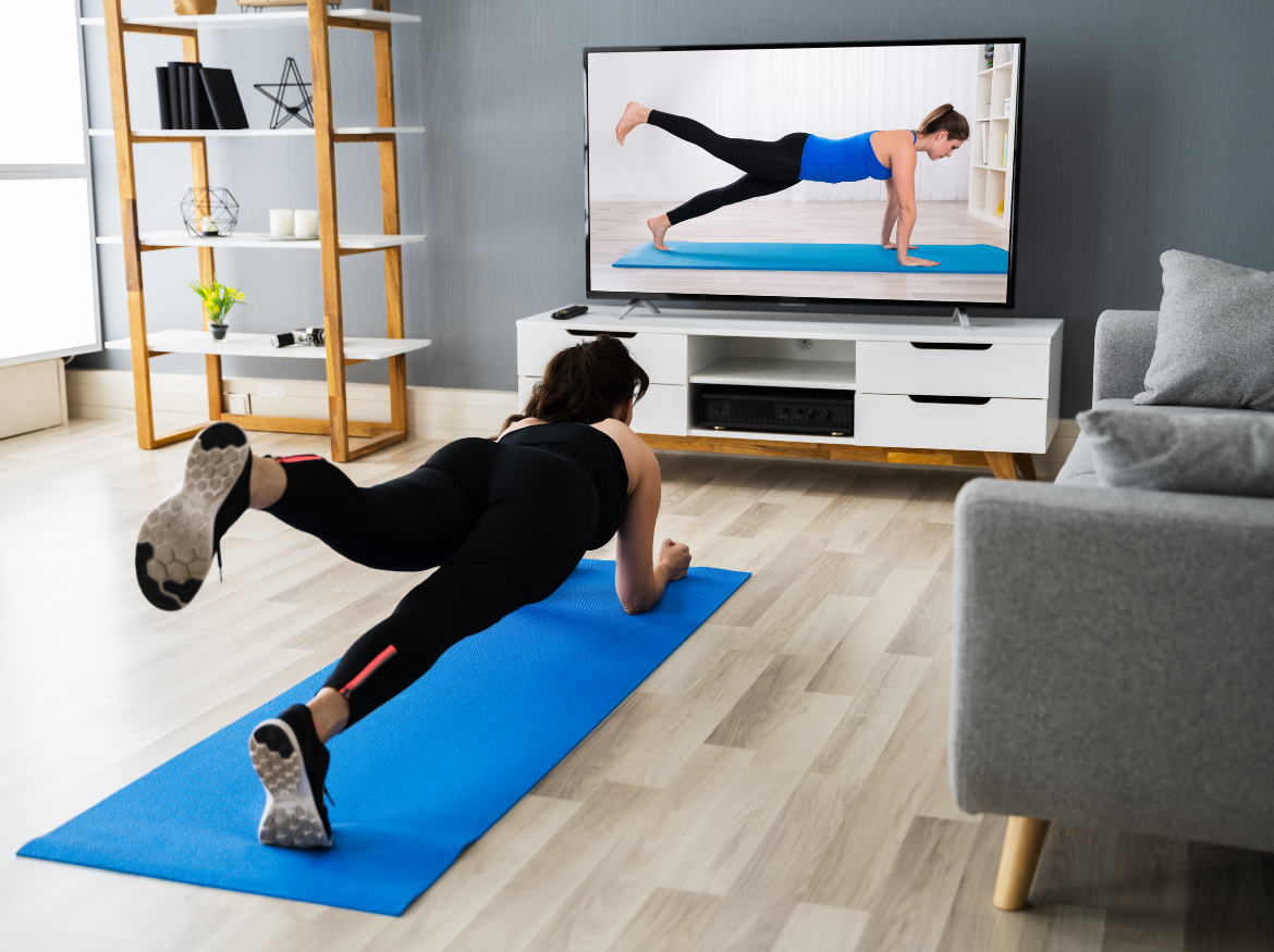 Deltagare som tränar hemma – redo att starta Bodily Change i januari.