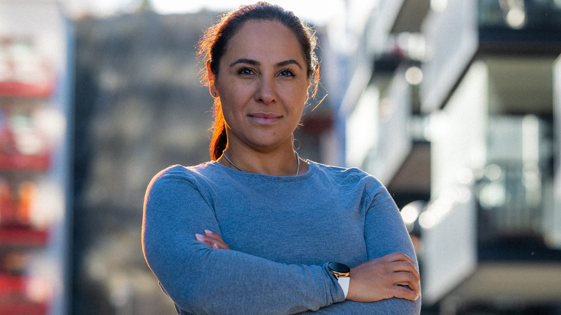 Deltagare som tränar hemma – redo att starta Bodily Change.