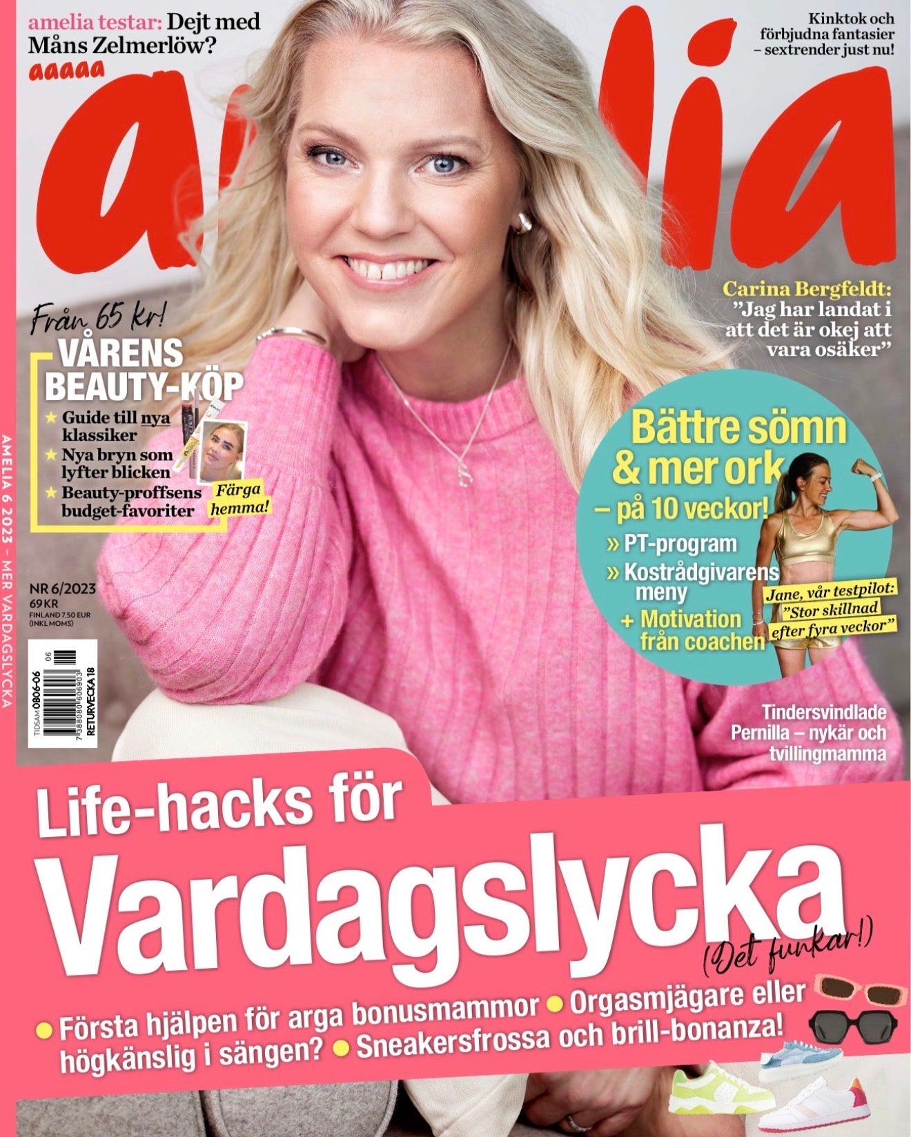 Omslag Amelia – Bodily i Amelia