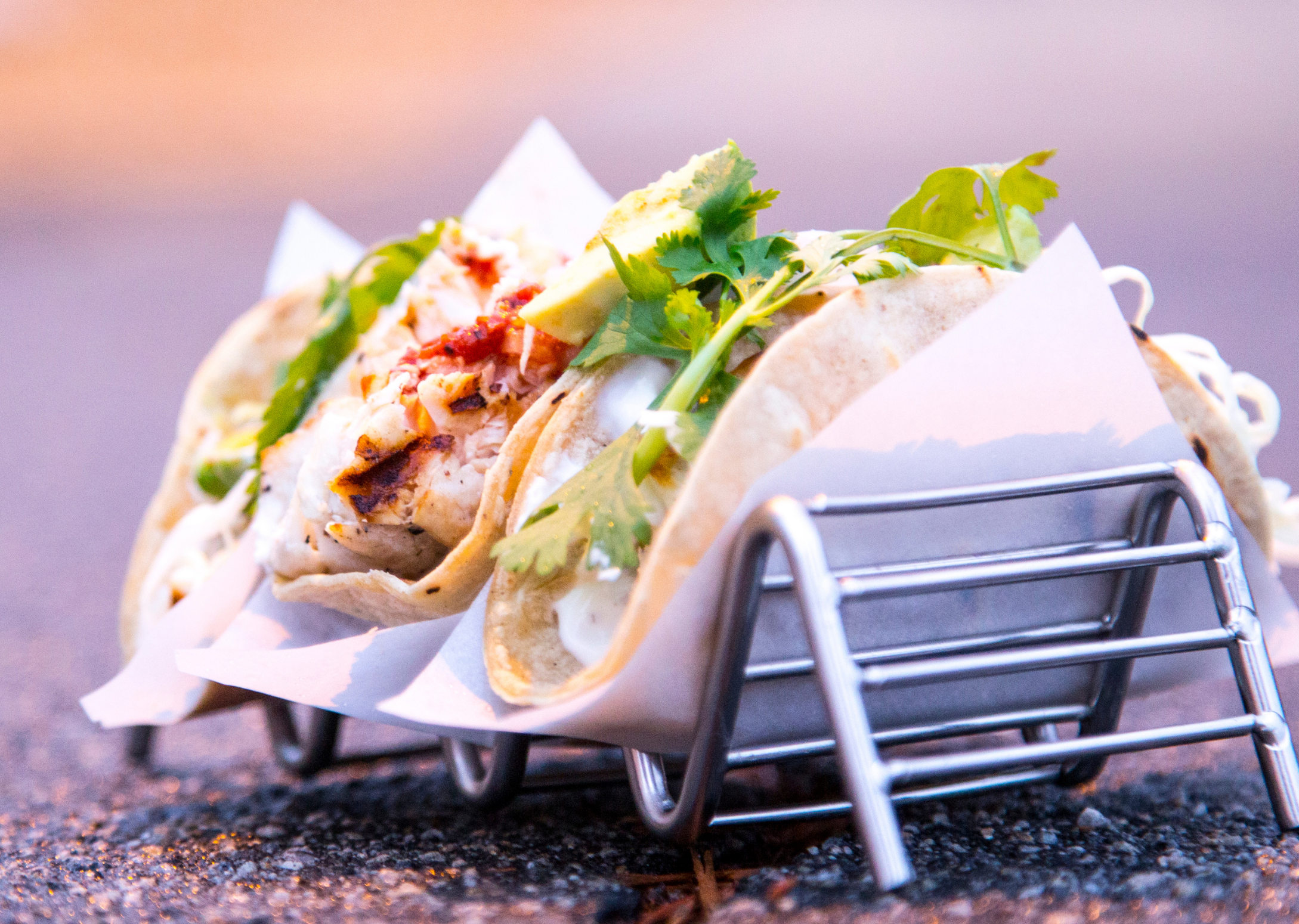 Fisktacos med grönsaker