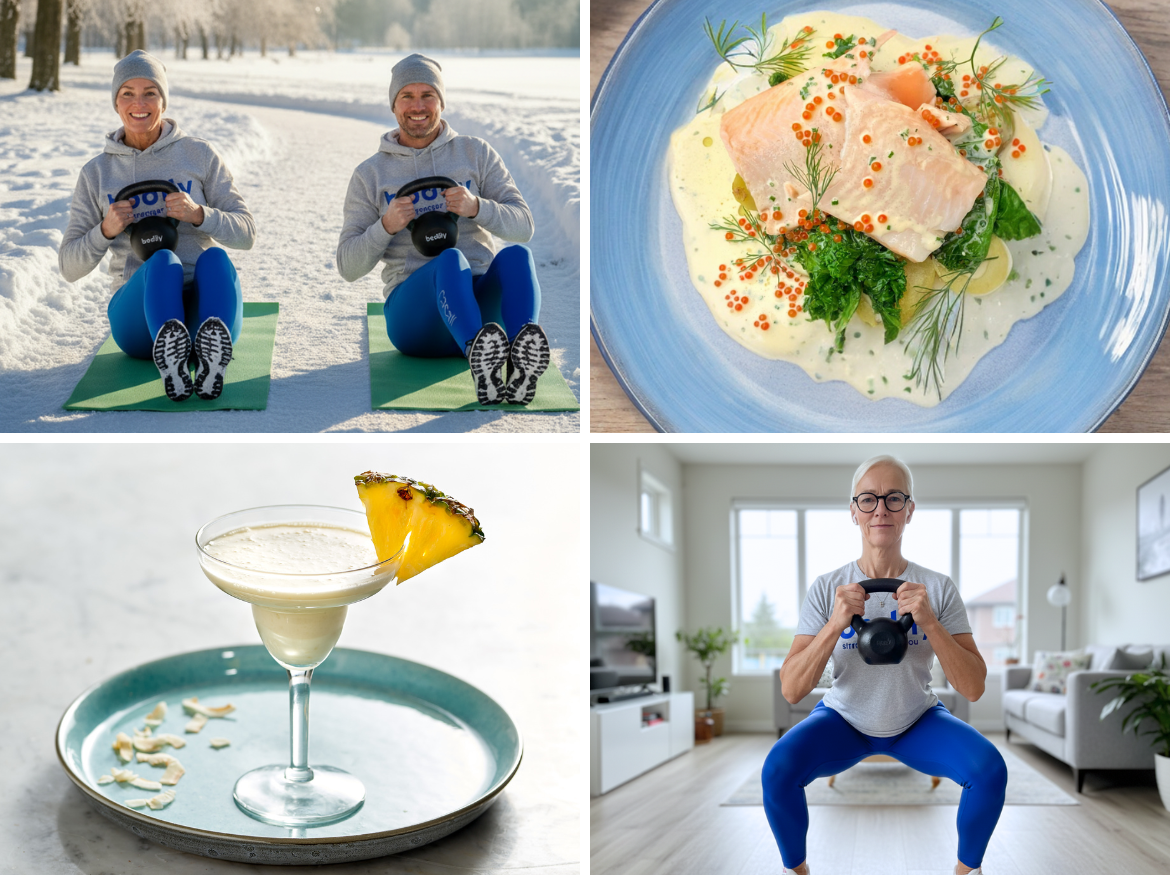 Bodily kost- och träningsprogram KETTLEBELL ger hållbar livsstilsförändring.