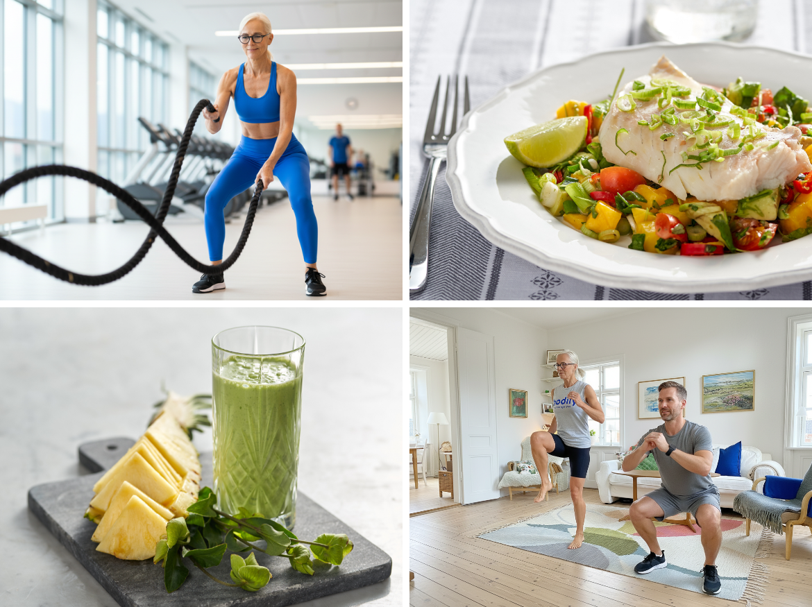 Bodilys kost- och träningsprogram online REP 2 skapar styrka och hållbara kost- och träningsvanor. 