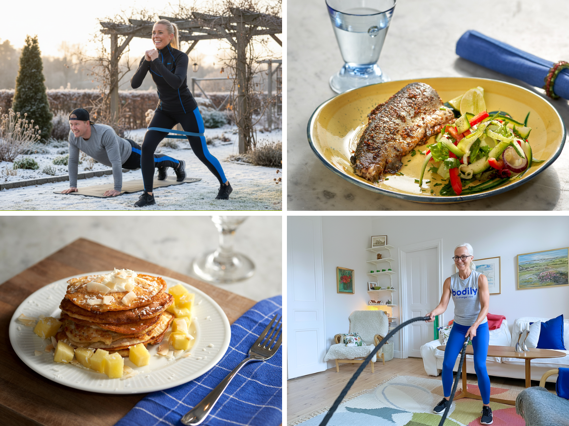 Bodilys kost- och träningsprogram online BALANS skapar hållbara kost- och träningsvanor.