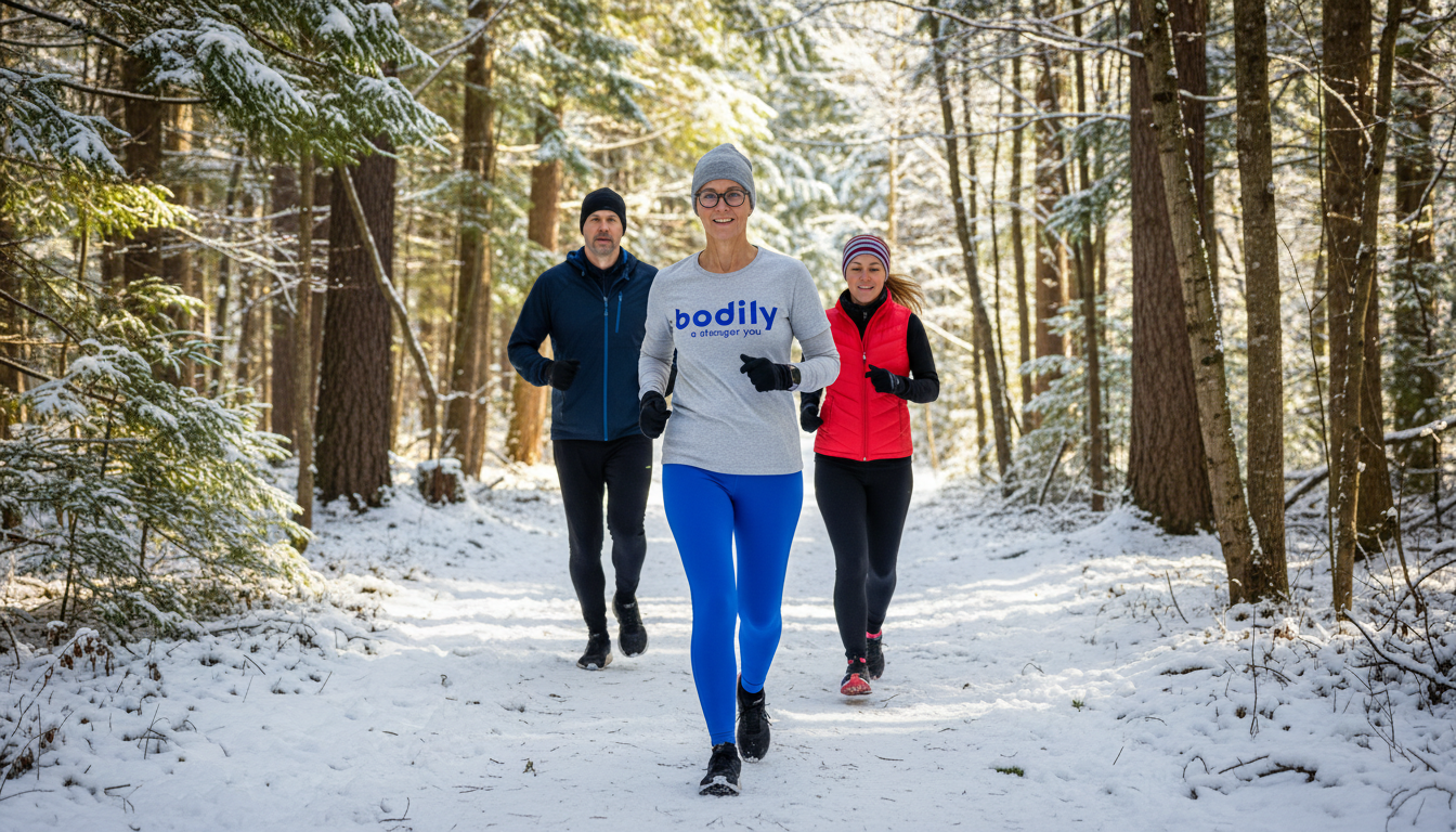Bodilys uthållighetsprogram LÖPNING gör deltagaren starkare och snabbare med distanslöpning och intervaller.