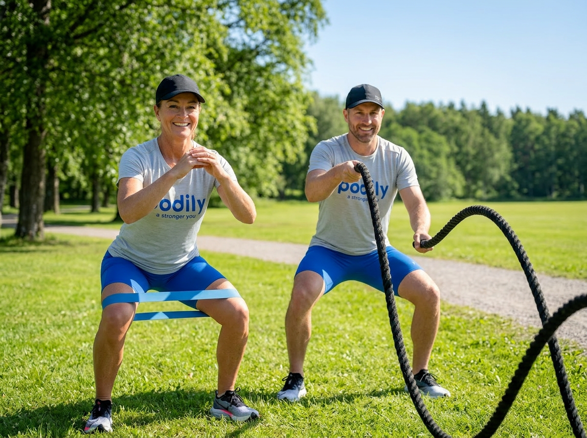 Bodily kost- och träningsprogram online program LÖPNING i kategori Bodily Routine skapar uthållighet och styrka i vardagen.  