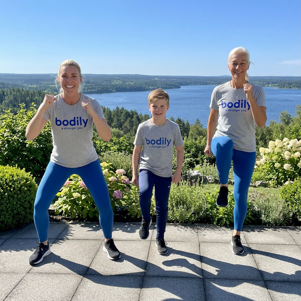 Bodily kost- och träningsprogram passar hela familjen och alla generationer.