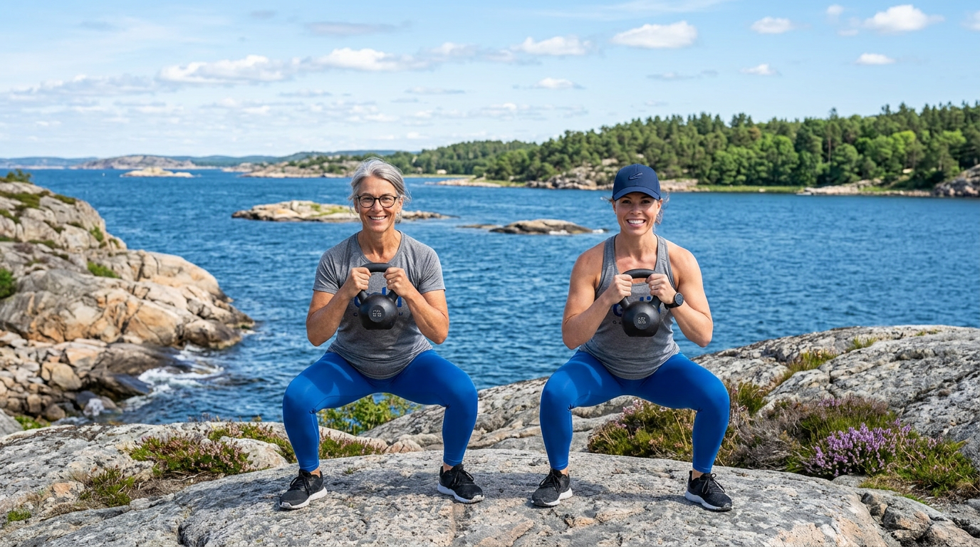 Bodilys kost- och träningsprogram KETTLEBELL 2 bygger styrka och skapar hälsosamma vanor. 