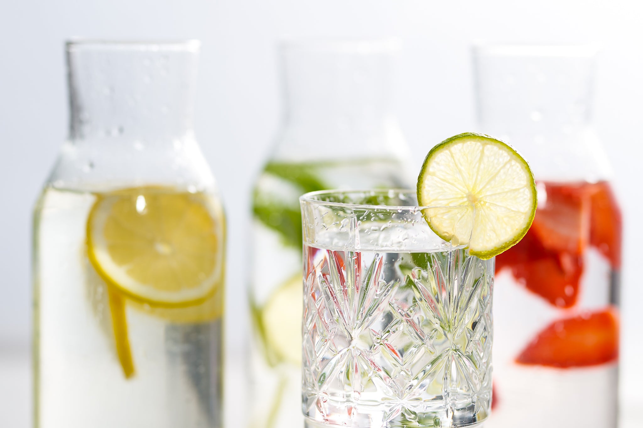 Bodily kostplan rekommenderar deltagarna att dricka mer vatten.