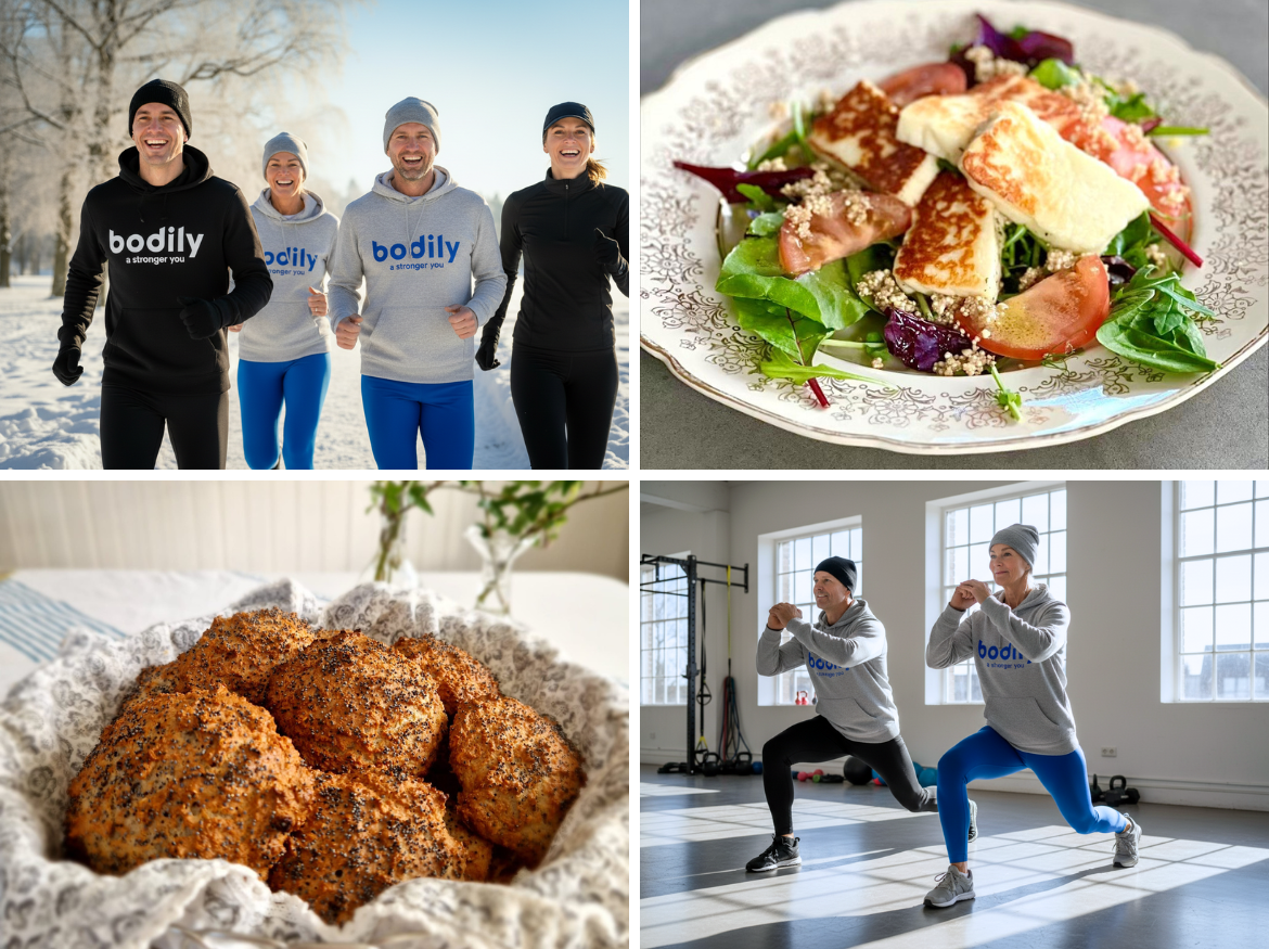 Bodilys kost- och träningsprogram online LÖPNING skapar uthållighet och hållbara kost- och träningsvanor. 