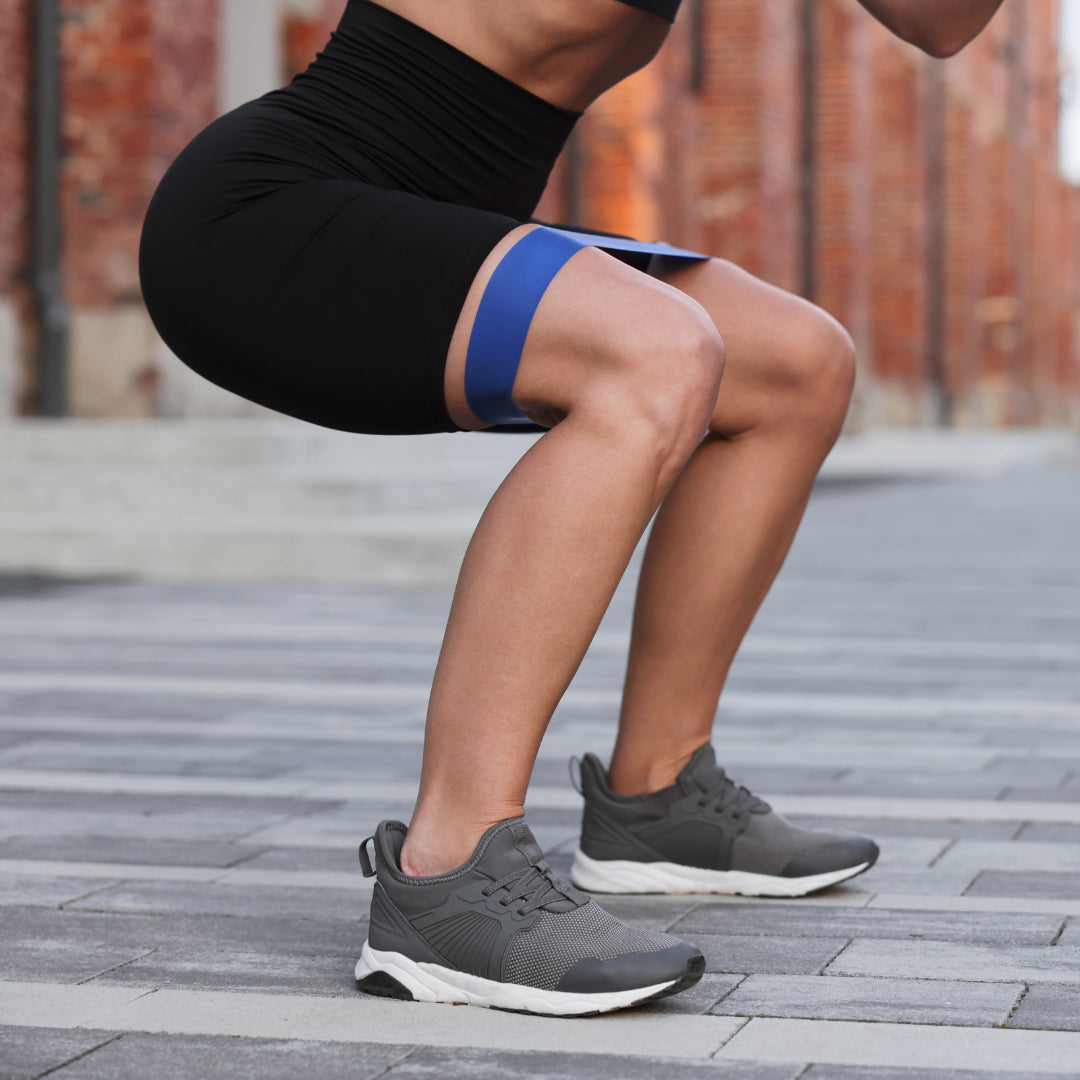 Styrketräning med gummiband för löpare – pass i Bodily LÖPNING.