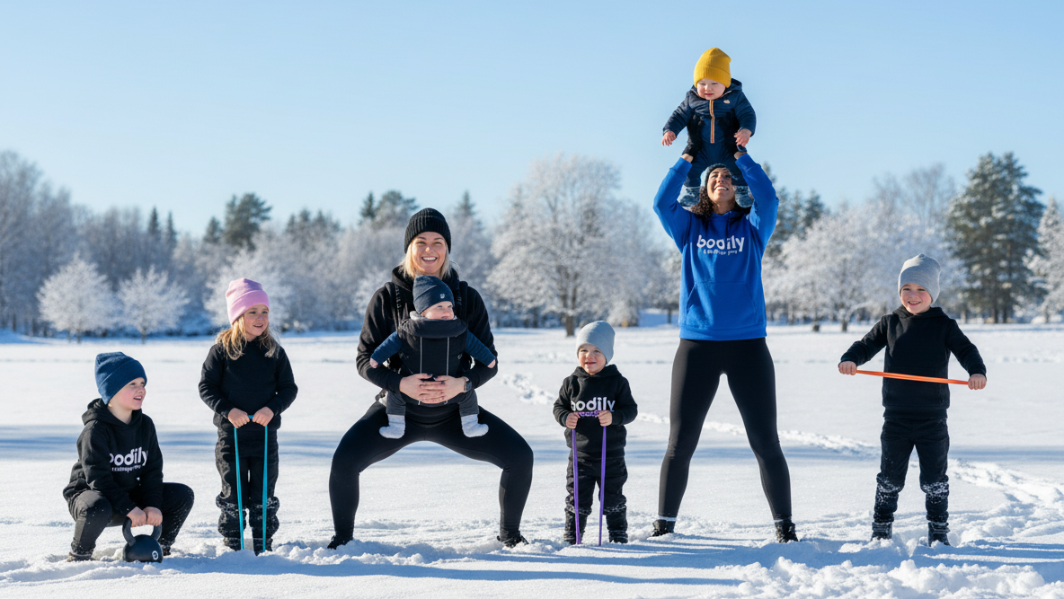 Bodily kost- och träningsprogram passar i alla livets faser även gravida, föräldrar med småbarn.