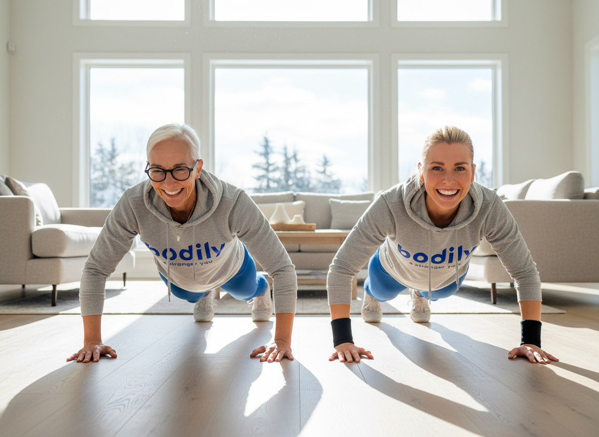 Bodily Kost erbjuder prova-på-träning från några av kost- och träningsprogrammen. 