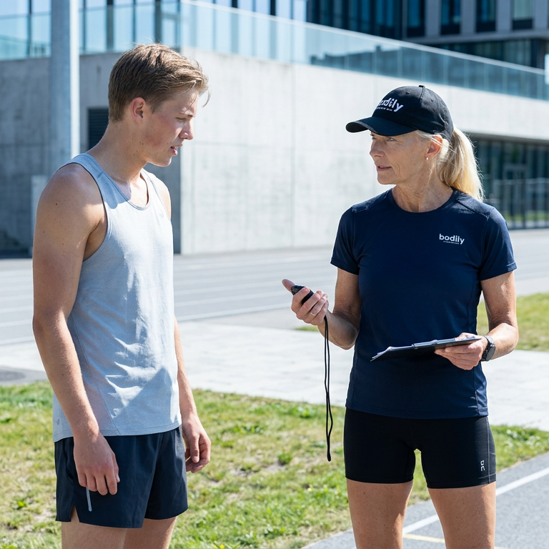 Bodilys coach och PT Karin Franzén Bohman skräddarsyr träningen och kosten efter dina behov.