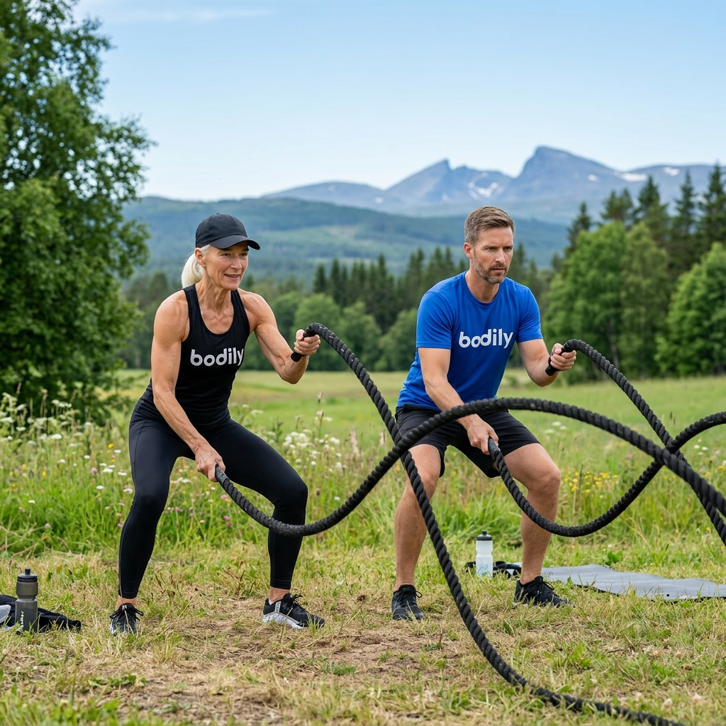 Bodily kost- och träningsprogram online REP 2 är roligare att göra tillsammans. 