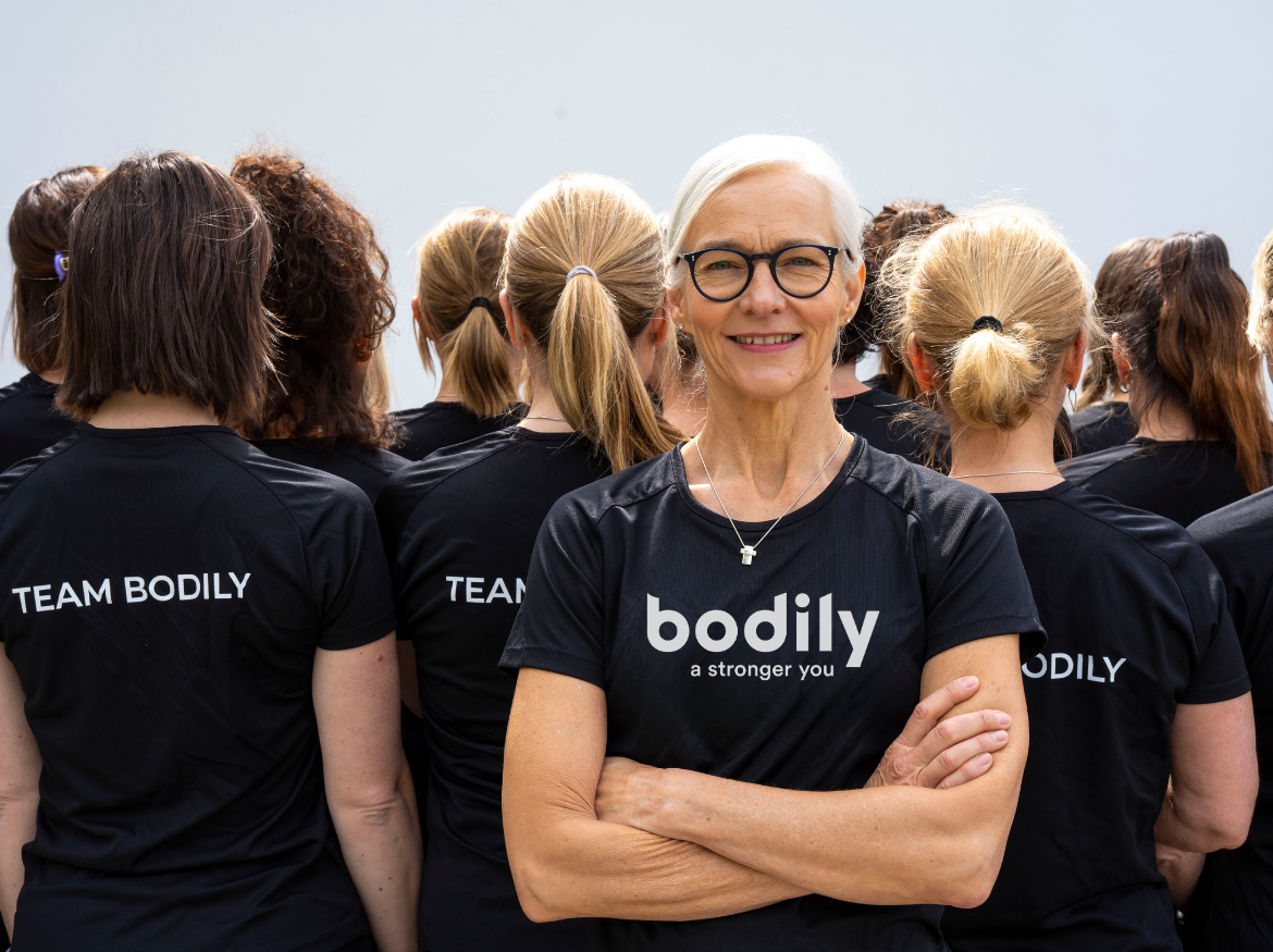 Team Bodily coachar och ger stöd alla veckor under kost-och träningsprogrammen i Bodily.