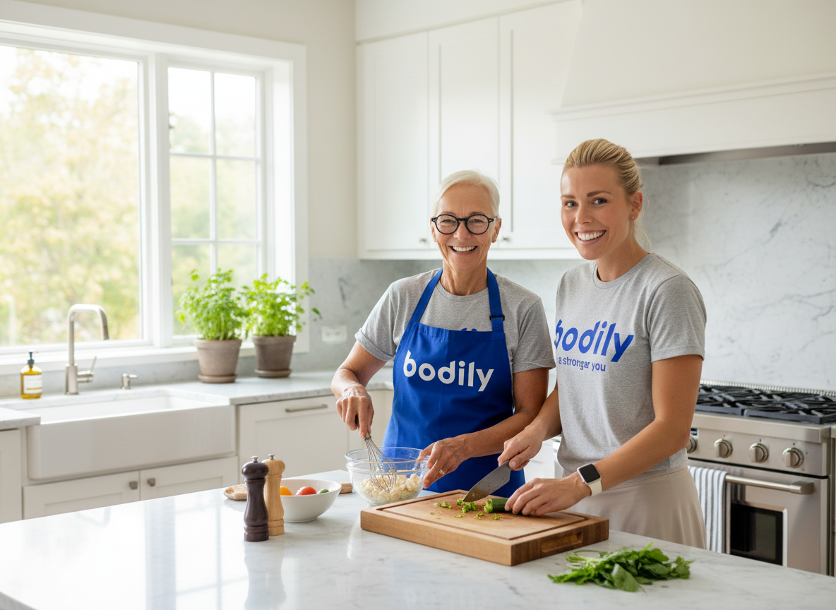 I Bodily Kost får du kostrådgivning av Tea Bodily hela resan 10 veckor.