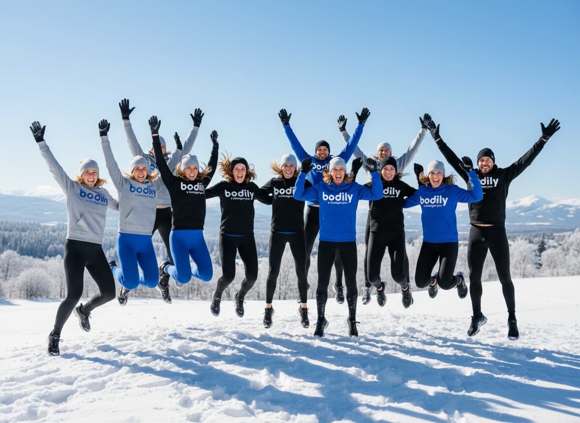 Bodilys coacher peppar och coachar deltagarena hela resa i Bodily kost- och träningsprogram online.