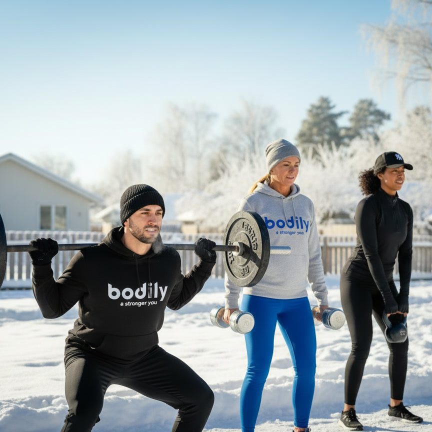 Bodily VIKTER 2 är styrkeprogrammet där du kan träna med vikter utomhus, hemma eller på gym. 