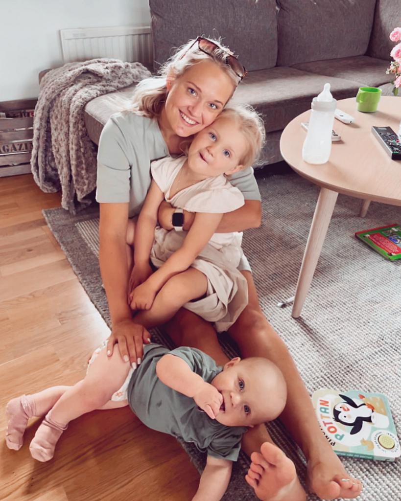 Marielle berättar om sin träningsresa genom graviditet, postpartum och småbarnsliv med Bodily
