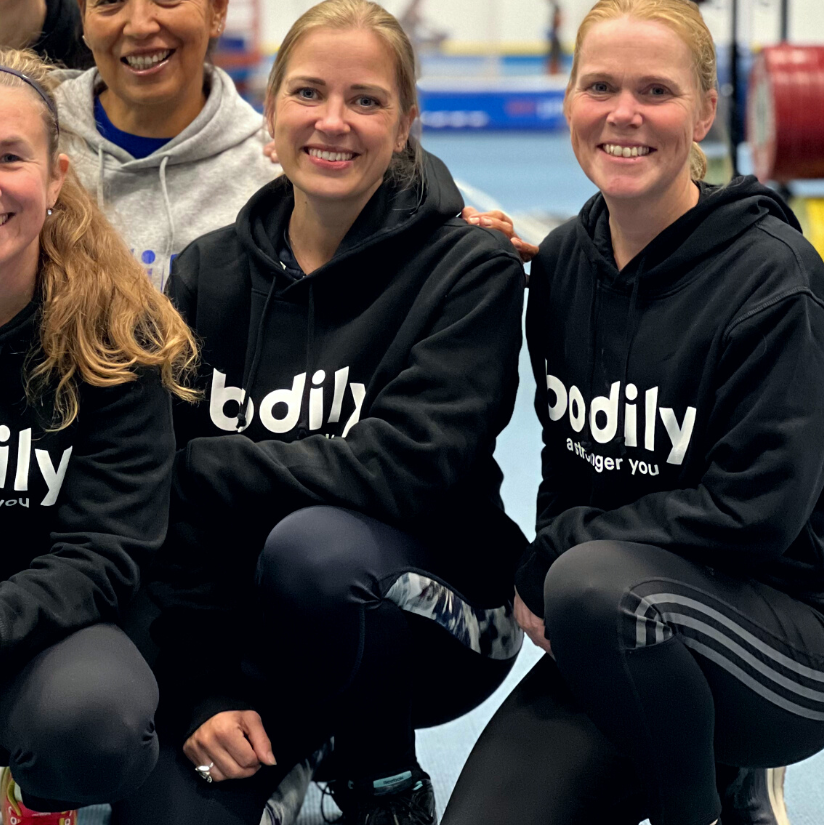 Bodily-coacher peppar deltagare under tio veckor.